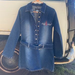 Baby phat Jean dress best fit Sz medium